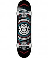 Скейтборд Element HATCHED RED BLUE 